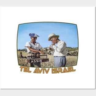 Tel Aviv, Israel. Juice Vendor on the Beach. 1934 Posters and Art